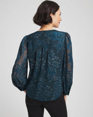 Chico's Clothing Novelty Texture Blouse