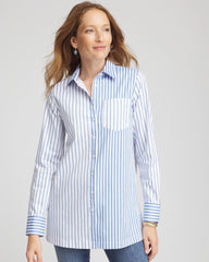 Chico's Clothing No Iron™ Stripe Mix Tunic