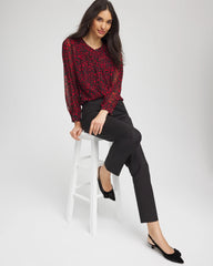 Chico's Clothing Lover Girl Georgette Blouse