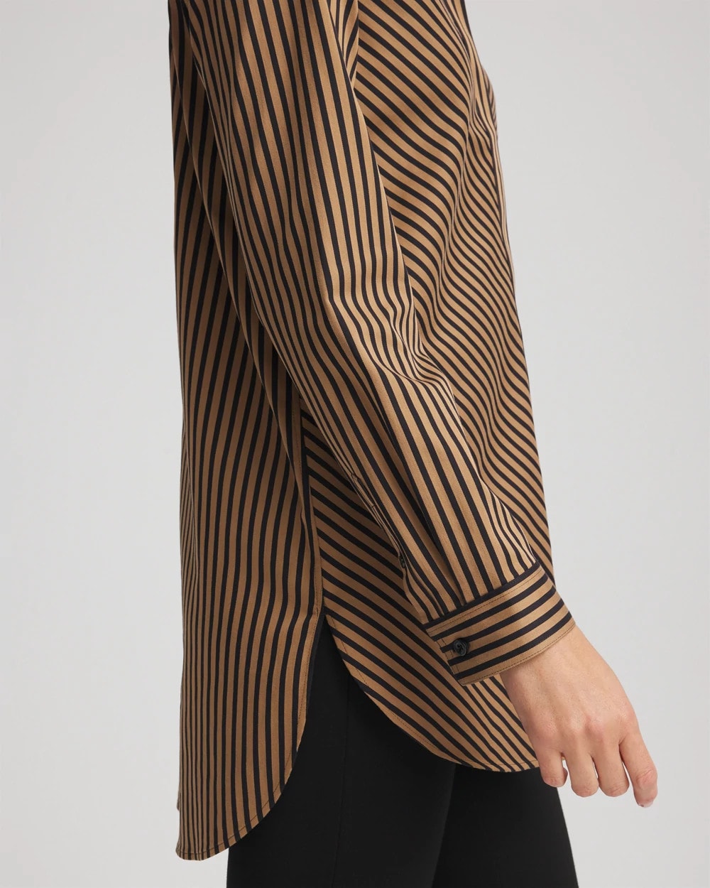 Chico's Clothing No Iron™ Slimming Imperial Stripe Tunic