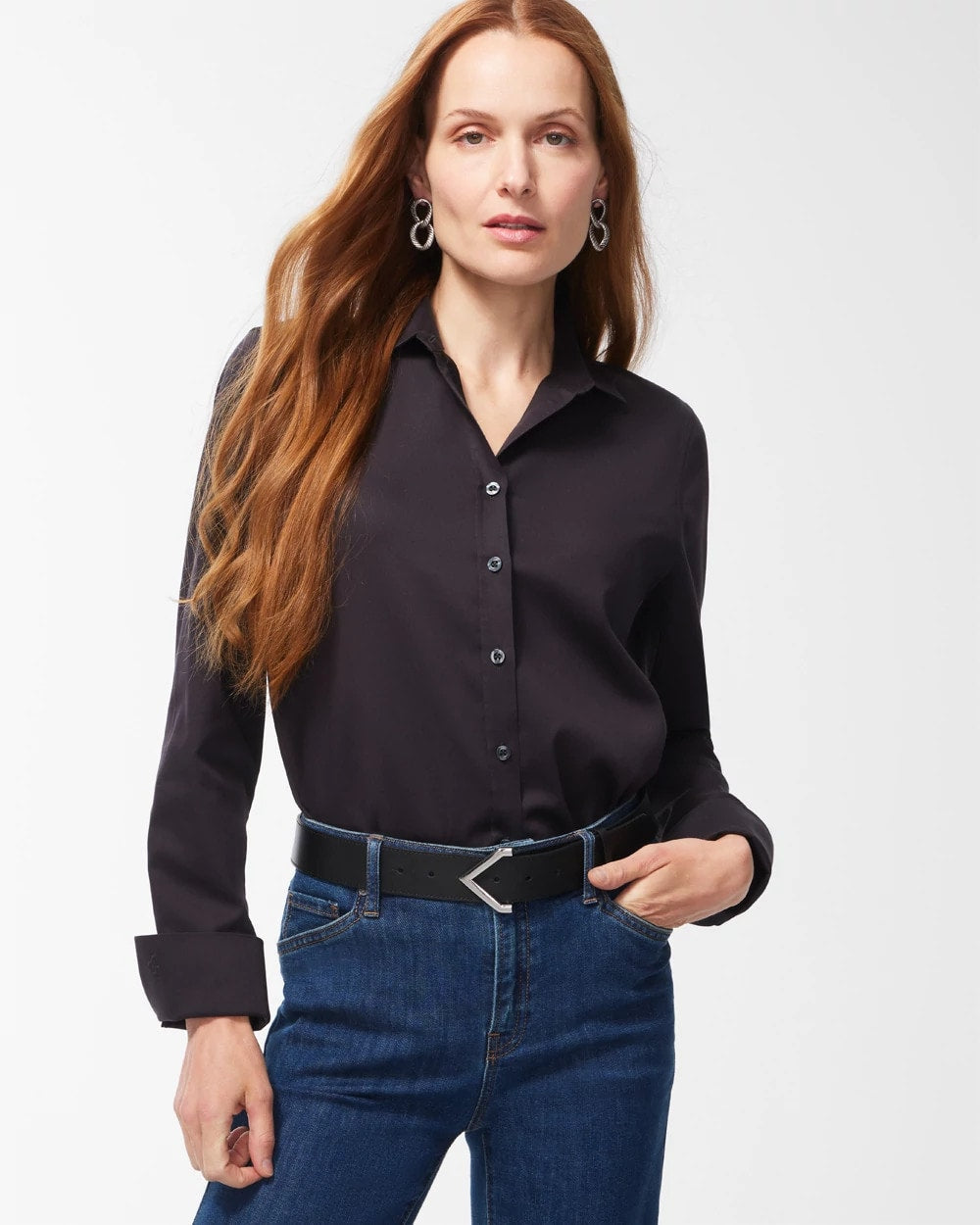 Chico's Clothing No-Iron™ Stretch Shirt