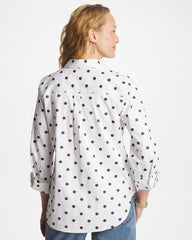 Chico's Clothing No Iron™ Stretch Perfect Dots Shirt