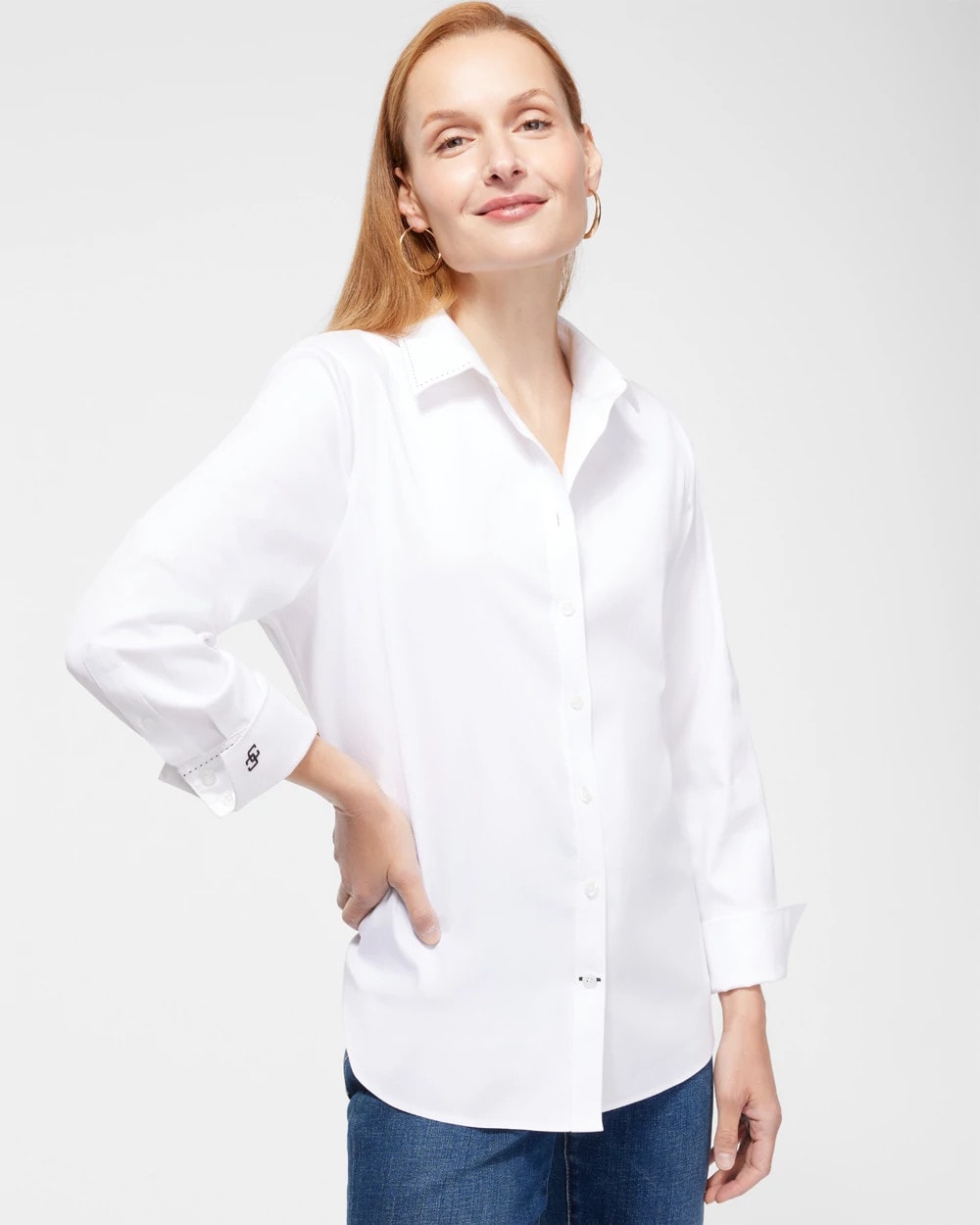 Chico's Clothing No-Iron™ Stretch Shirt