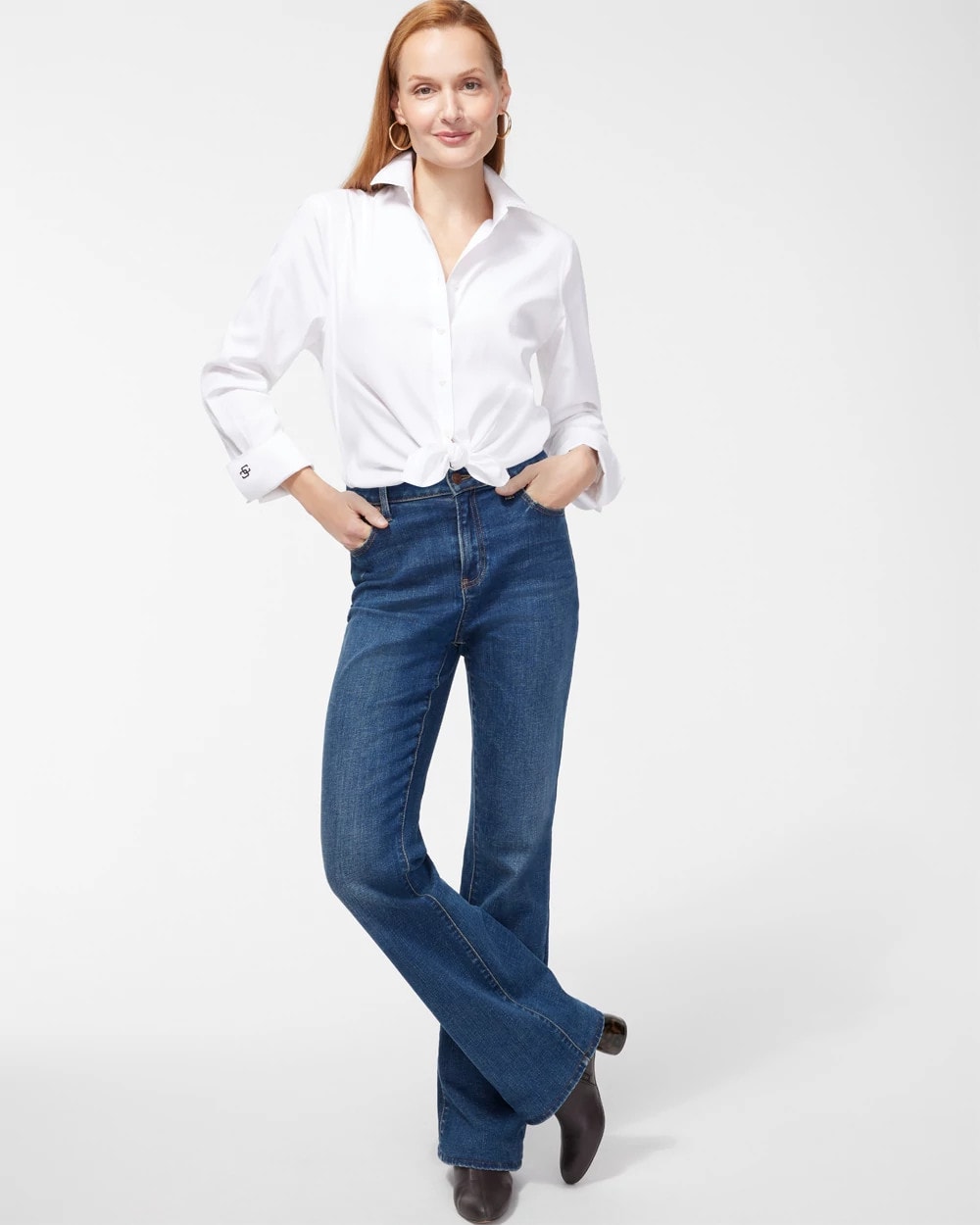 Chico's Clothing No-Iron™ Stretch Shirt