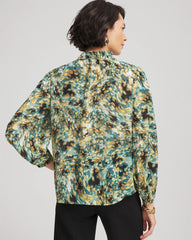 Chico's Clothing Crinkle Relaxed-Fit Blouse