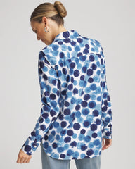 Chico's Clothing No Iron™ Printed Sateen Shirt
