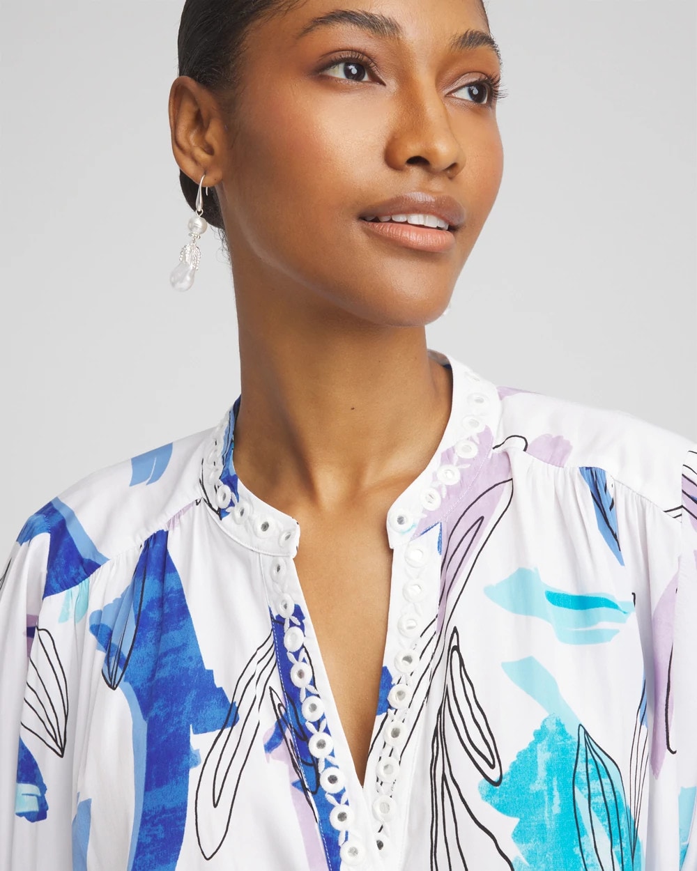 Chico's Clothing Batwing Sleeve Top