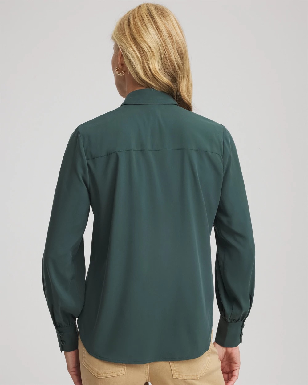 Chico's Clothing Classic-Fit Collared Shirt