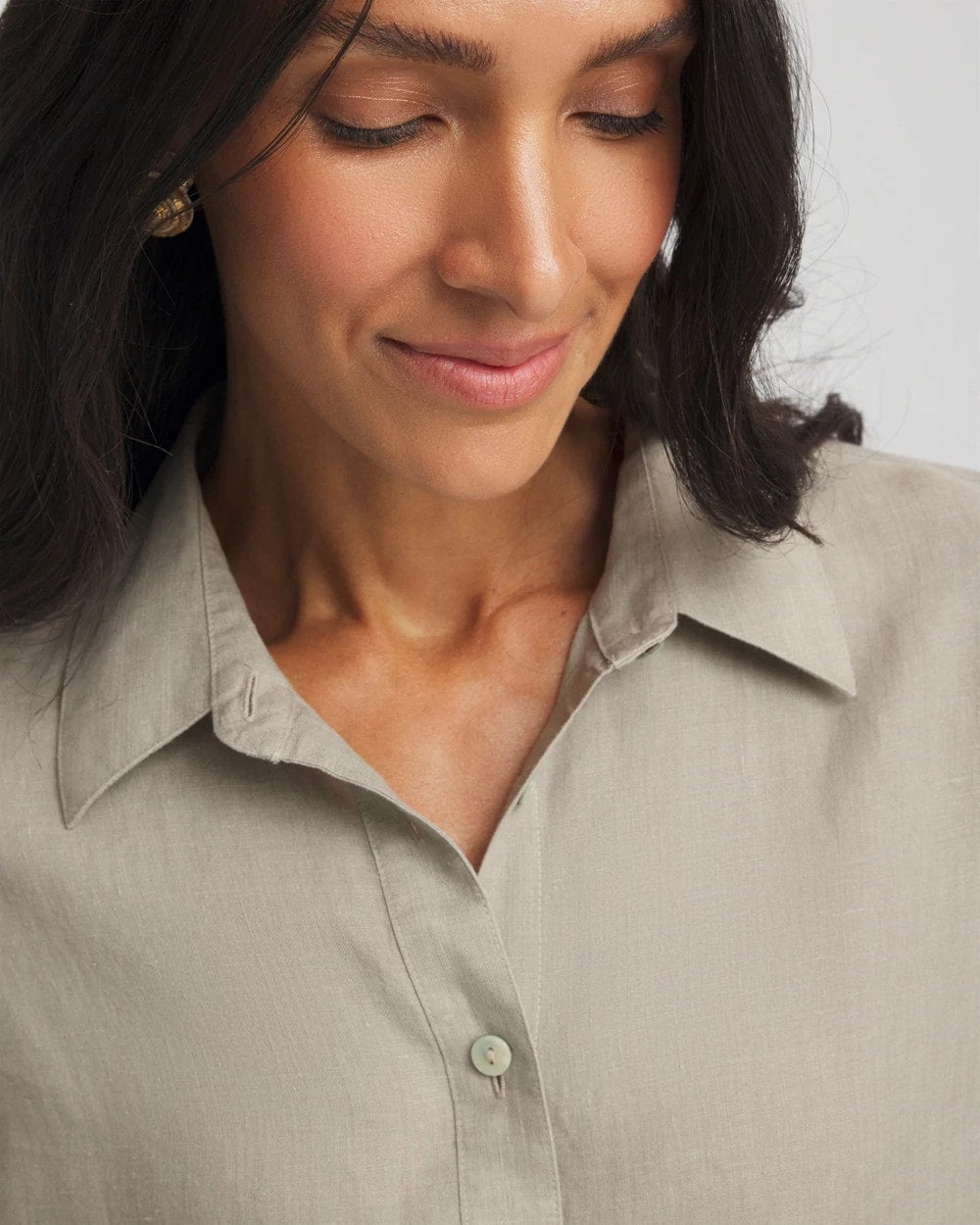 Chico's Clothing No Iron™ Linen Shirt