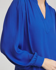 Chico's Clothing Splitneck Pullover Crepe Blouse