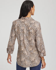 Chico's Clothing No Iron™ Leopard Print Shirt
