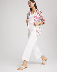 Chico's Clothing No Iron™ Tropical Floral Stretch Shirt