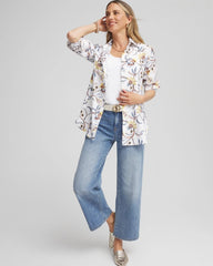 Chico's Clothing No Iron™ Long-Sleeved Floral Shirt