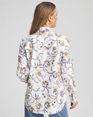 Chico's Clothing No Iron™ Long-Sleeved Floral Shirt