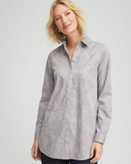 Chico's Clothing No Iron™ Lace Jacquard Stretch Tunic