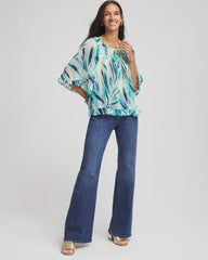 Chico's Clothing Georgette Batwing Blouse