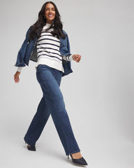 Chico's Clothing Pull On Wide Jean