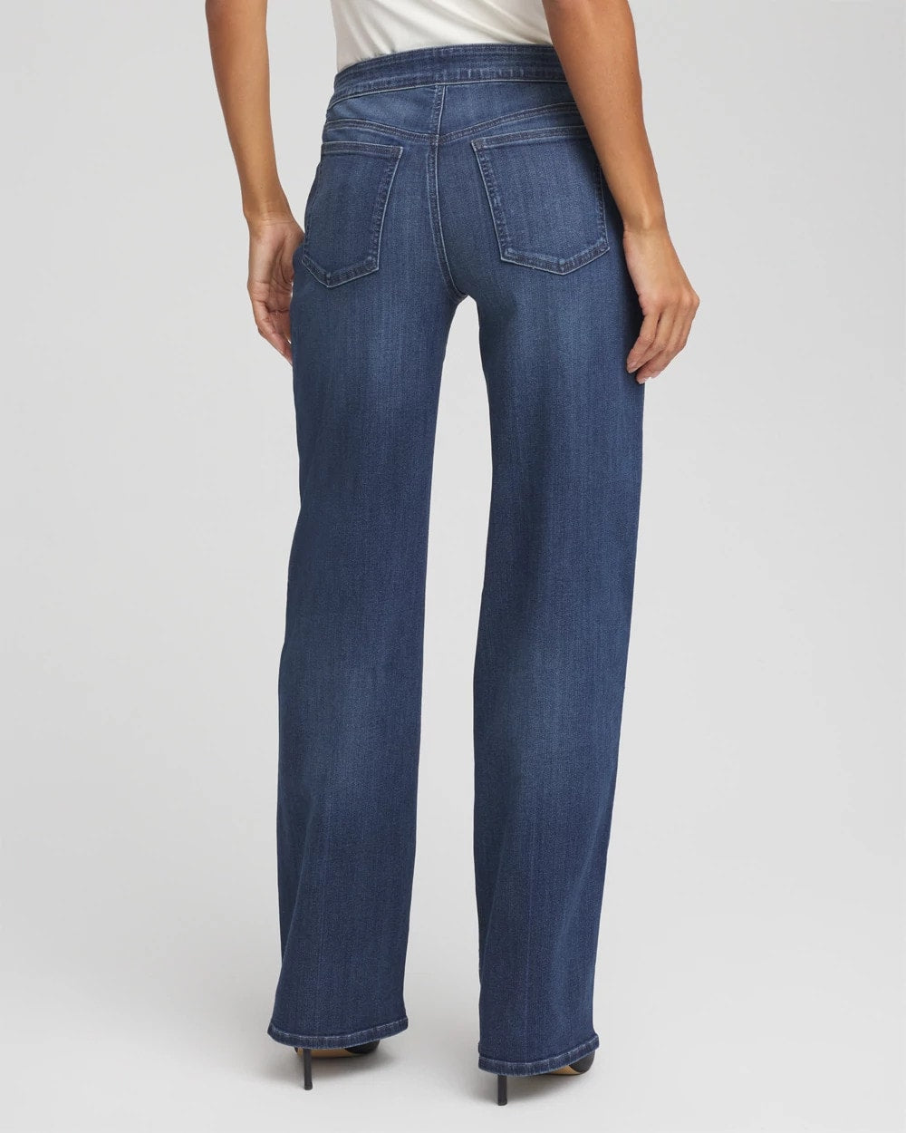Chico's Clothing Pull On Wide Jean