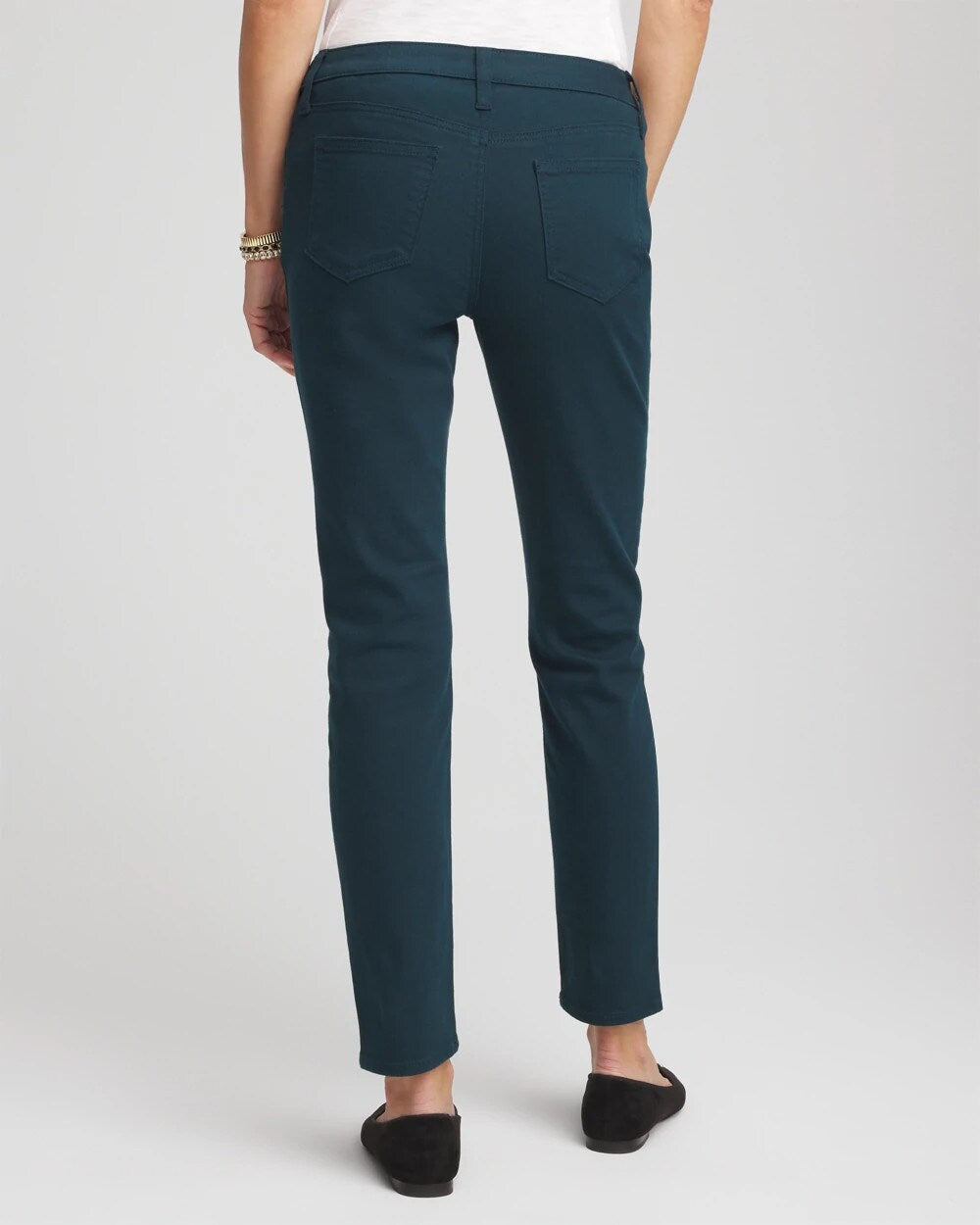 Chico's Clothing Girlfriend Slim Ankle Jeans