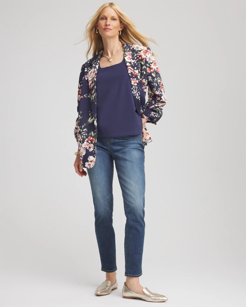 Chico's Clothing Pull-On Slim Ankle Jeggings