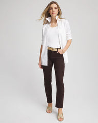 Chico's Clothing Girlfriend Slim Ankle Jeans