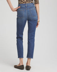 Chico's Clothing Girlfriend Slim Cropped Jeans