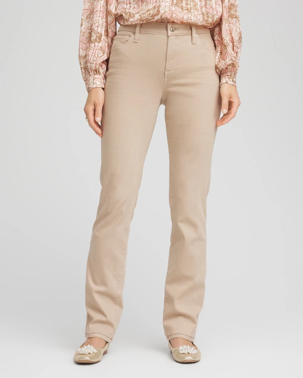 Chico's Clothing Girlfriend Slim Full-Length Jeans