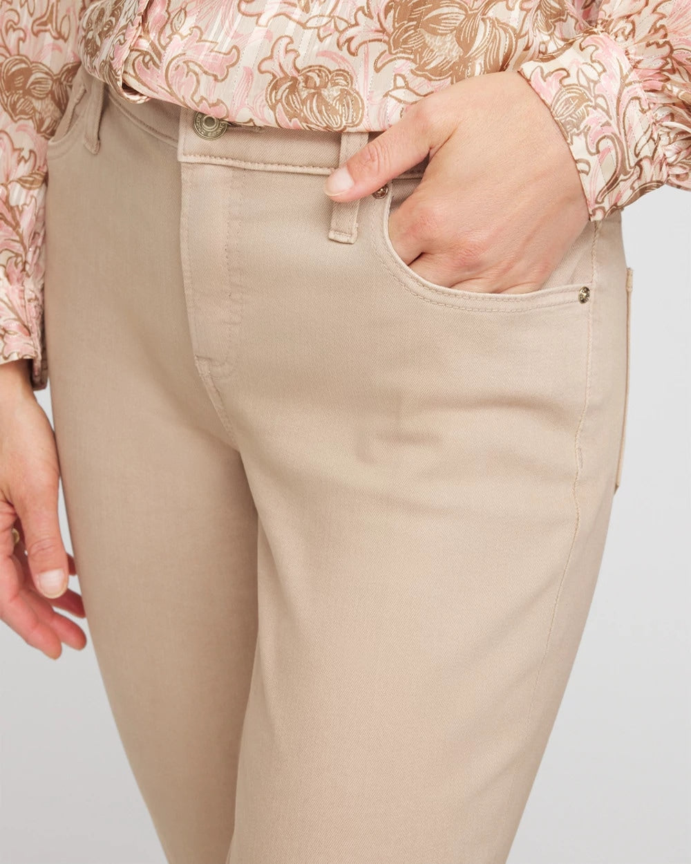 Chico's Clothing Girlfriend Slim Full-Length Jeans