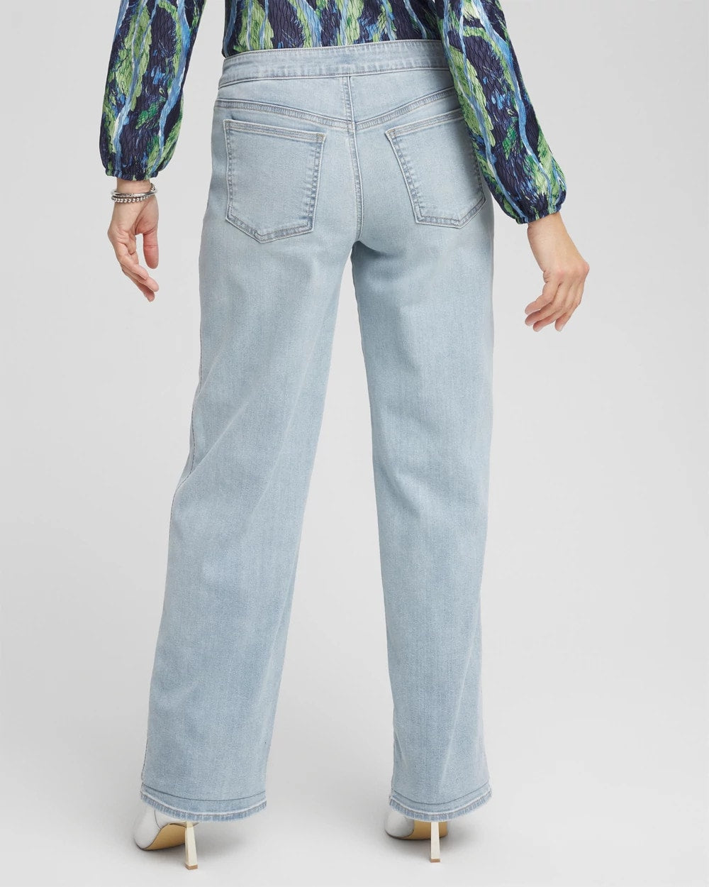 Chico's Clothing Pull On Wide Jean