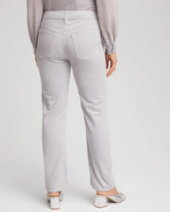 Chico's Clothing Velveteen Pull-On Flared Jeans