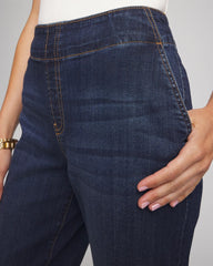 Chico's Clothing Pull-On Boyfriend Cropped Jeans