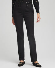 Chico's Clothing Pull-On Straight Jeans