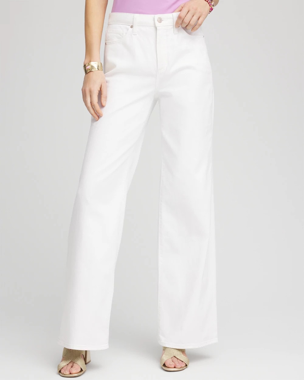 Chico's Clothing So Slimming® High-Rise Wide-Leg Jeans