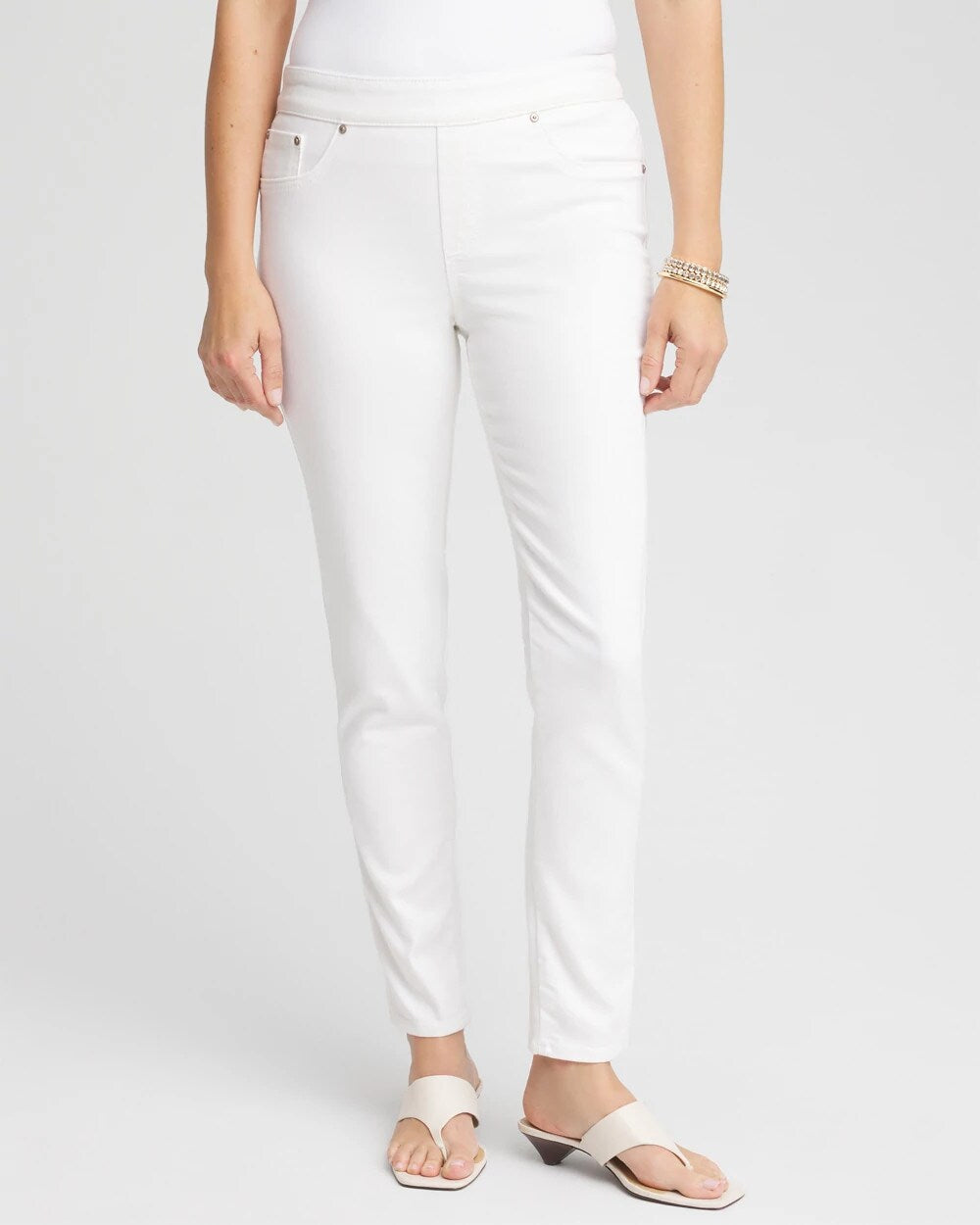 Chico's Clothing No Stain Pull-On Ankle Jeggings