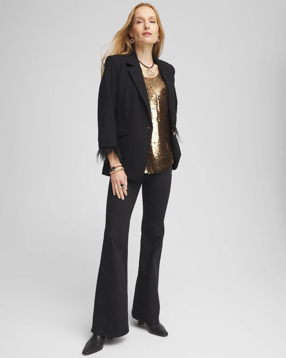 Chico's Clothing Pull On Flare Jeggings