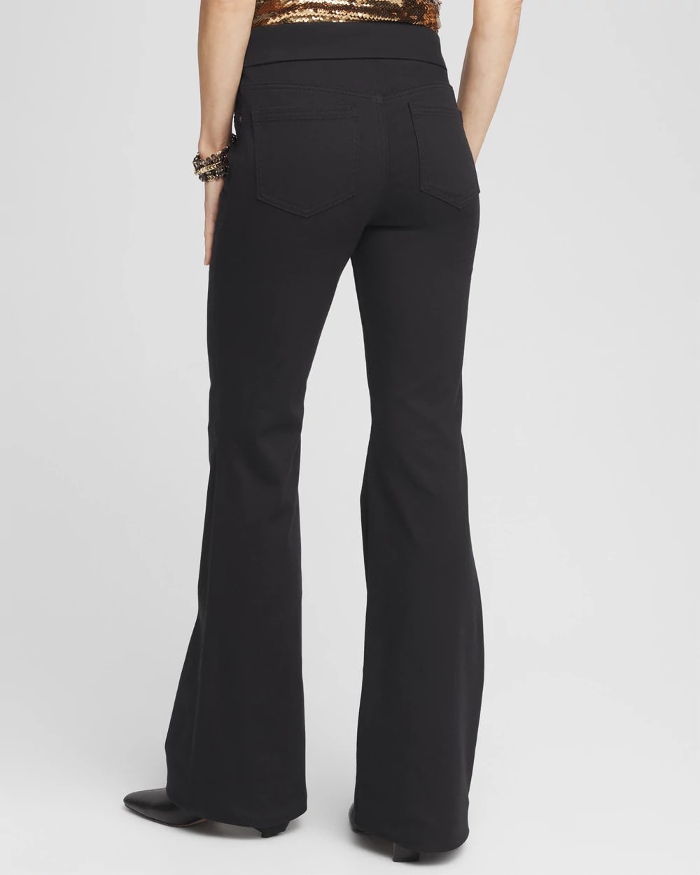 Chico's Clothing Pull On Flare Jeggings
