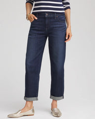 Chico's Clothing Cropped Boyfriend Jeans