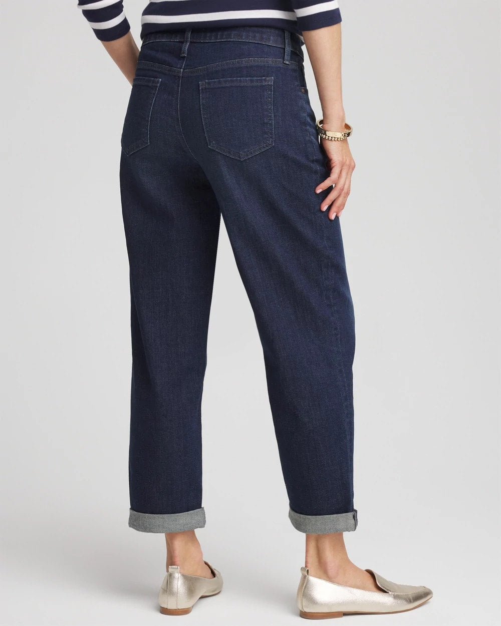 Chico's Clothing Cropped Boyfriend Jeans