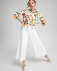 Chico's Clothing Denim Trouser Culottes