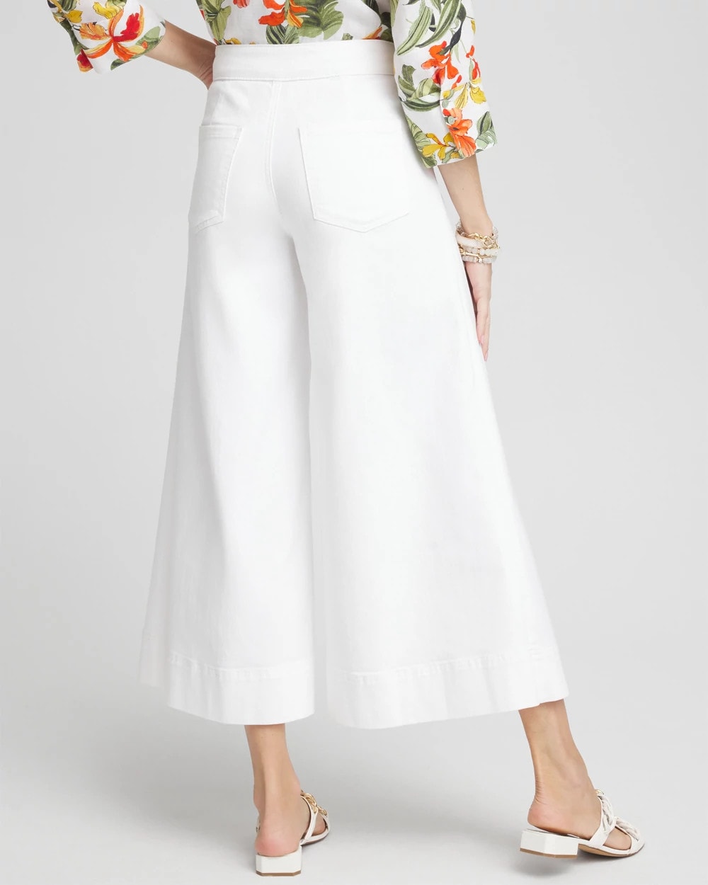 Chico's Clothing Denim Trouser Culottes