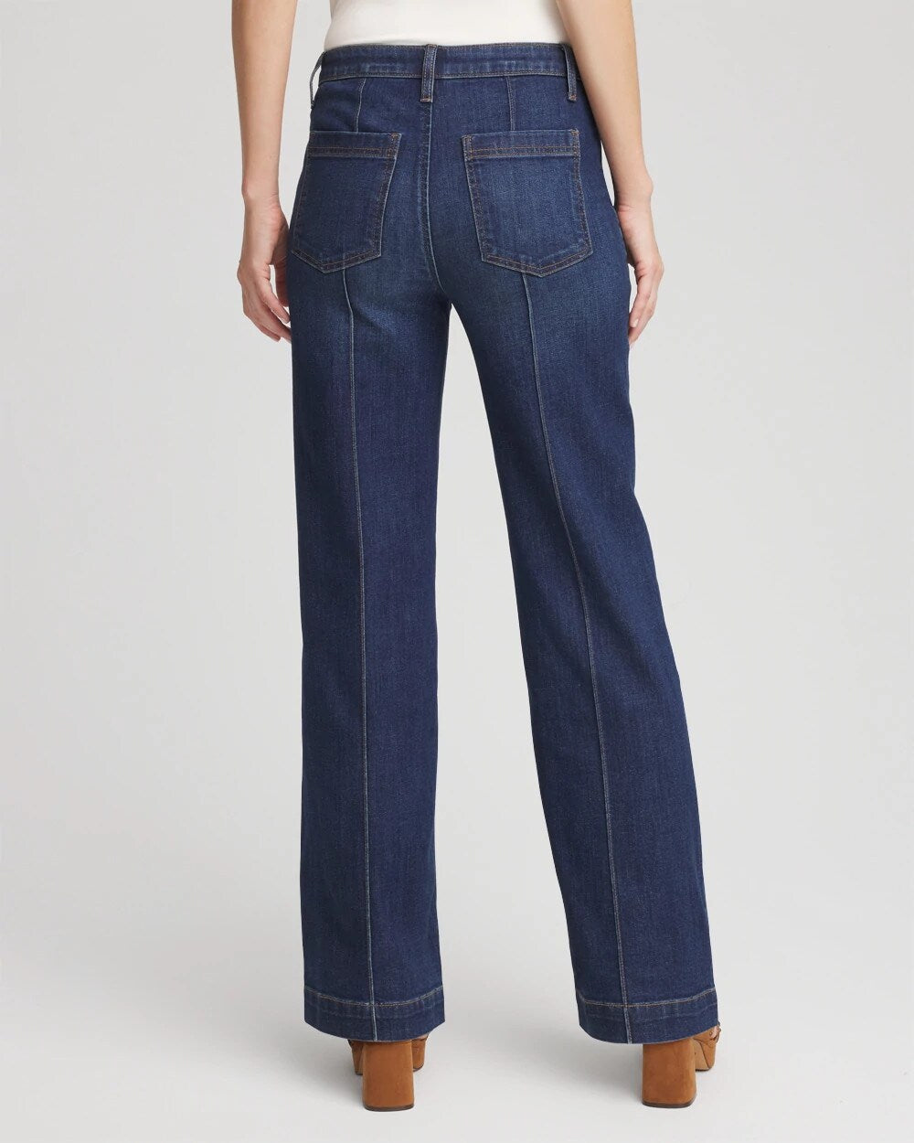 Chico's Clothing High-Rise Straight Fit Jeans