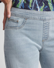 Chico's Clothing Petite Pull-On Wide-Leg Jeans