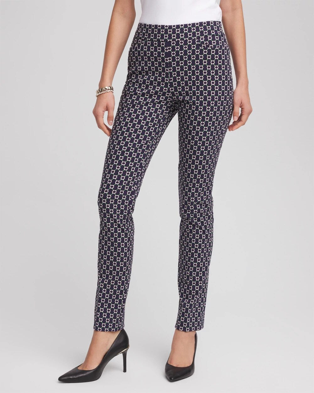 Chico's Clothing Brigitte™ Chain Connection Slim Pants