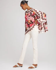 Chico's Clothing Juliet Slim Trim Detail Pants