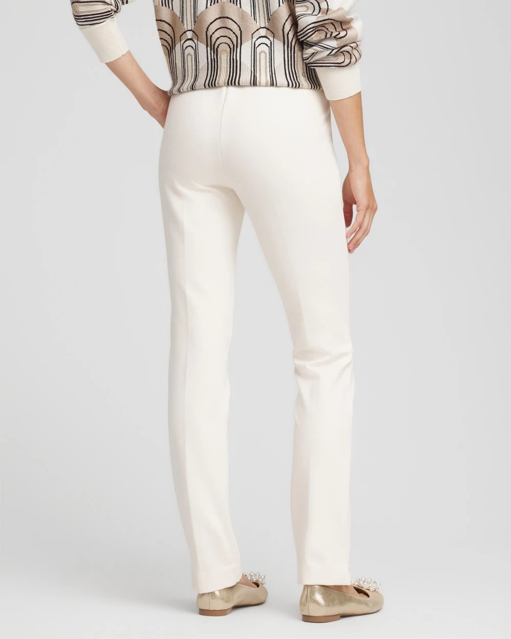 Chico's Clothing Juliet Slim Trim Detail Pants