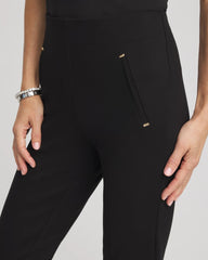 Chico's Clothing Juliet Slim Trim Detail Ankle Pants