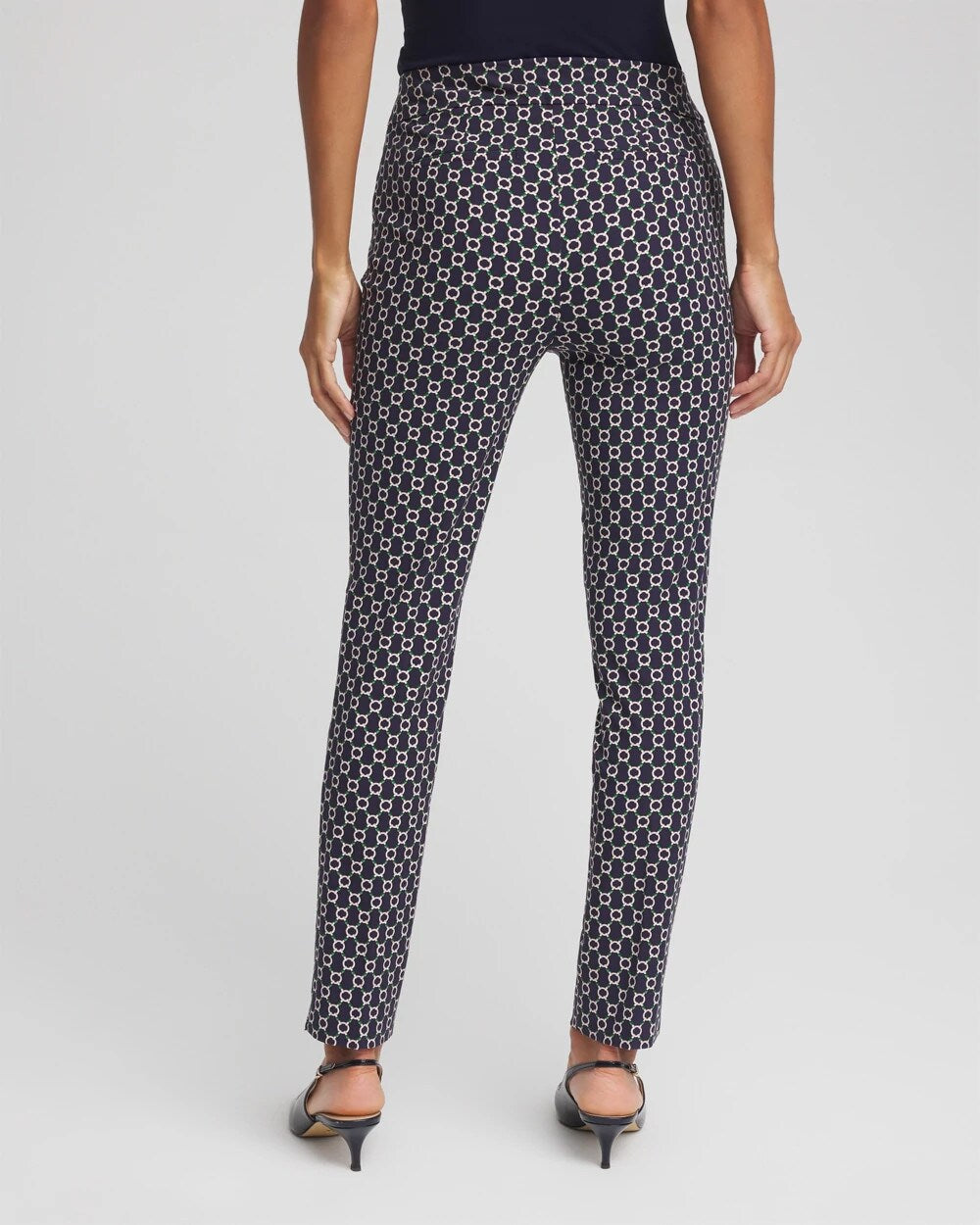 Chico's Clothing Brigitte™ Chain Connection Slim Ankle Pants
