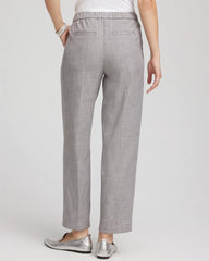Chico's Clothing Shimmer Straight Tapered Ankle Pants