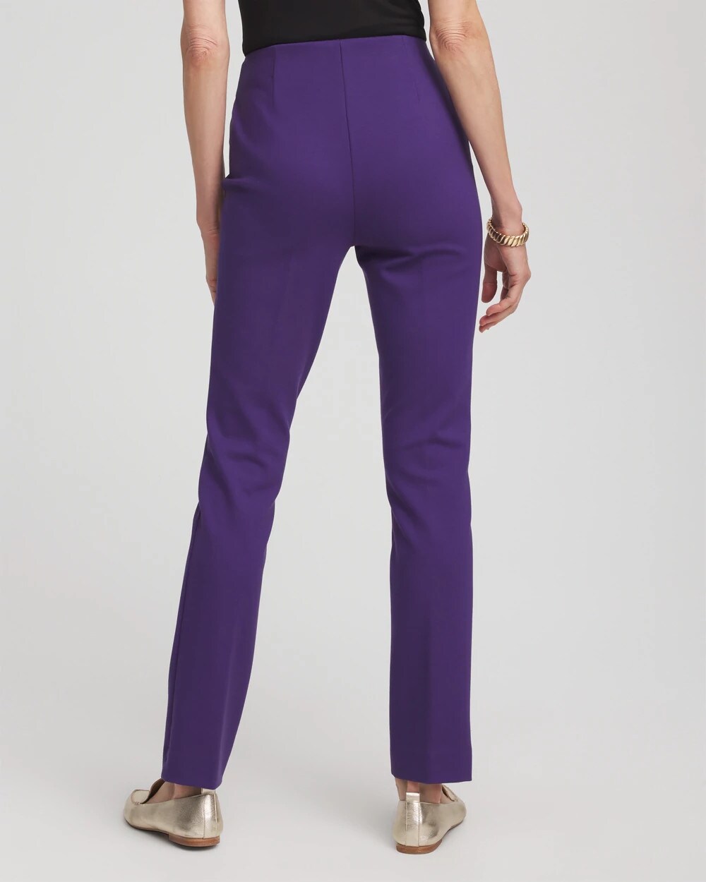 Chico's Clothing Juliet Slim Trim Detail Ankle Pants