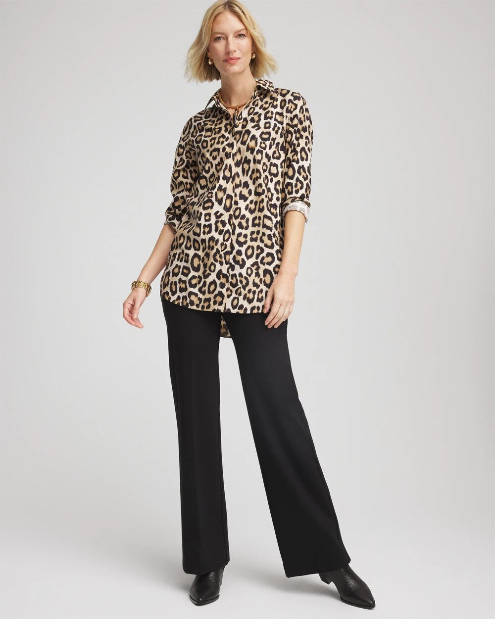 Chico's Clothing Juliet Wide Full Length Pant
